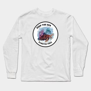 Keep The Sea Plastic Free Long Sleeve T-Shirt